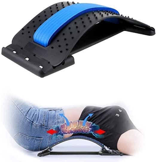 Multi-Level Back Stretcher Posture Back Support Stretching Massage